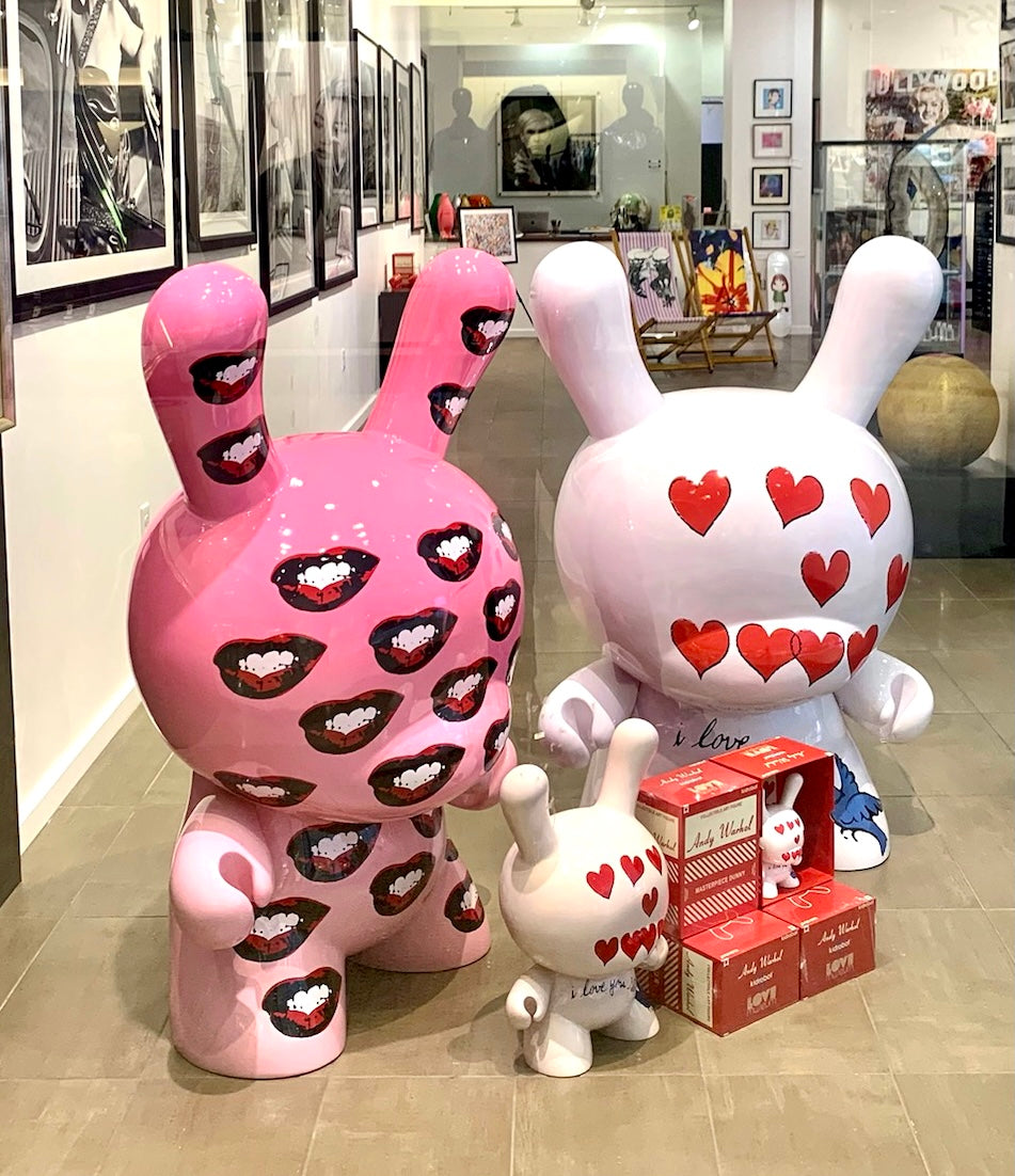 Warhol Dunny "Marilyn Lips" - 4' Tall