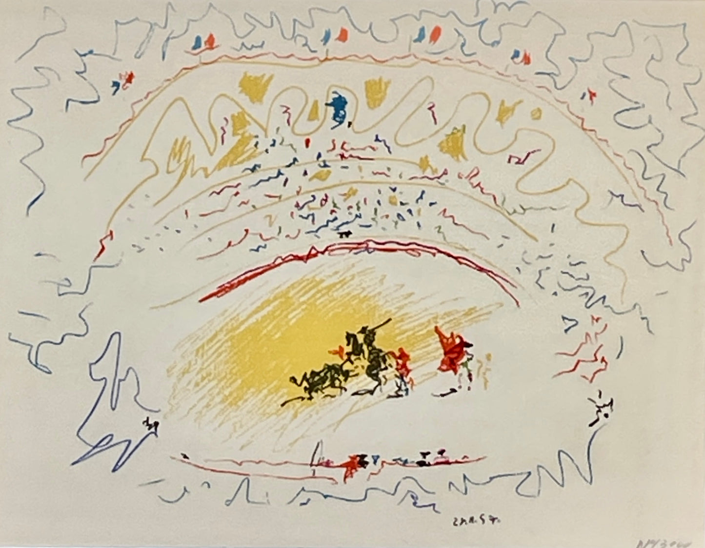 Picasso Le Corrida Lithograph
