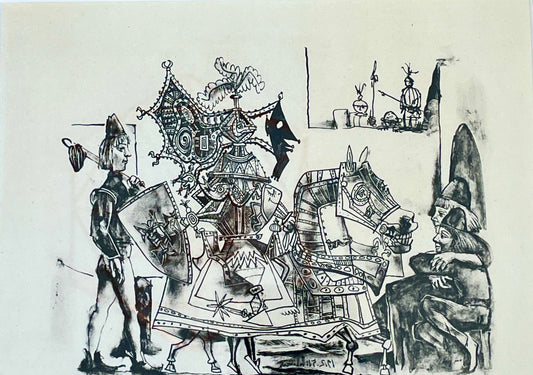 Picasso Jeux de Pages Lithograph