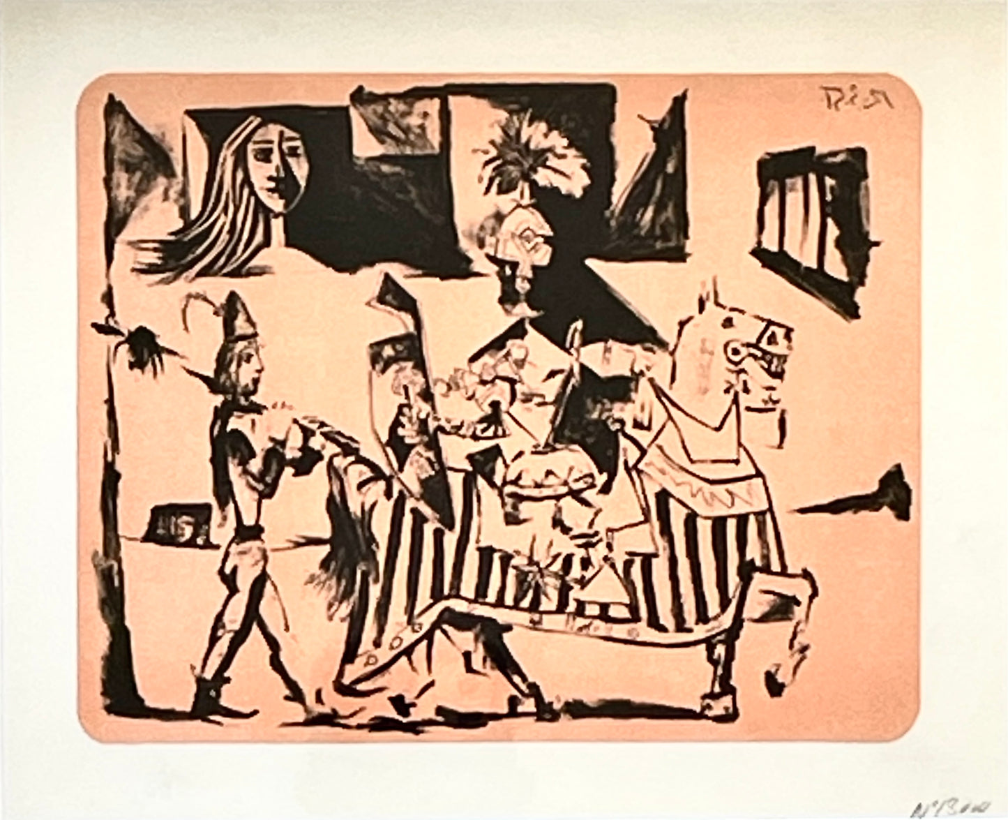 Picasso Le Depart Lithograph