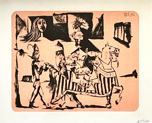 Picasso Le Depart Lithograph