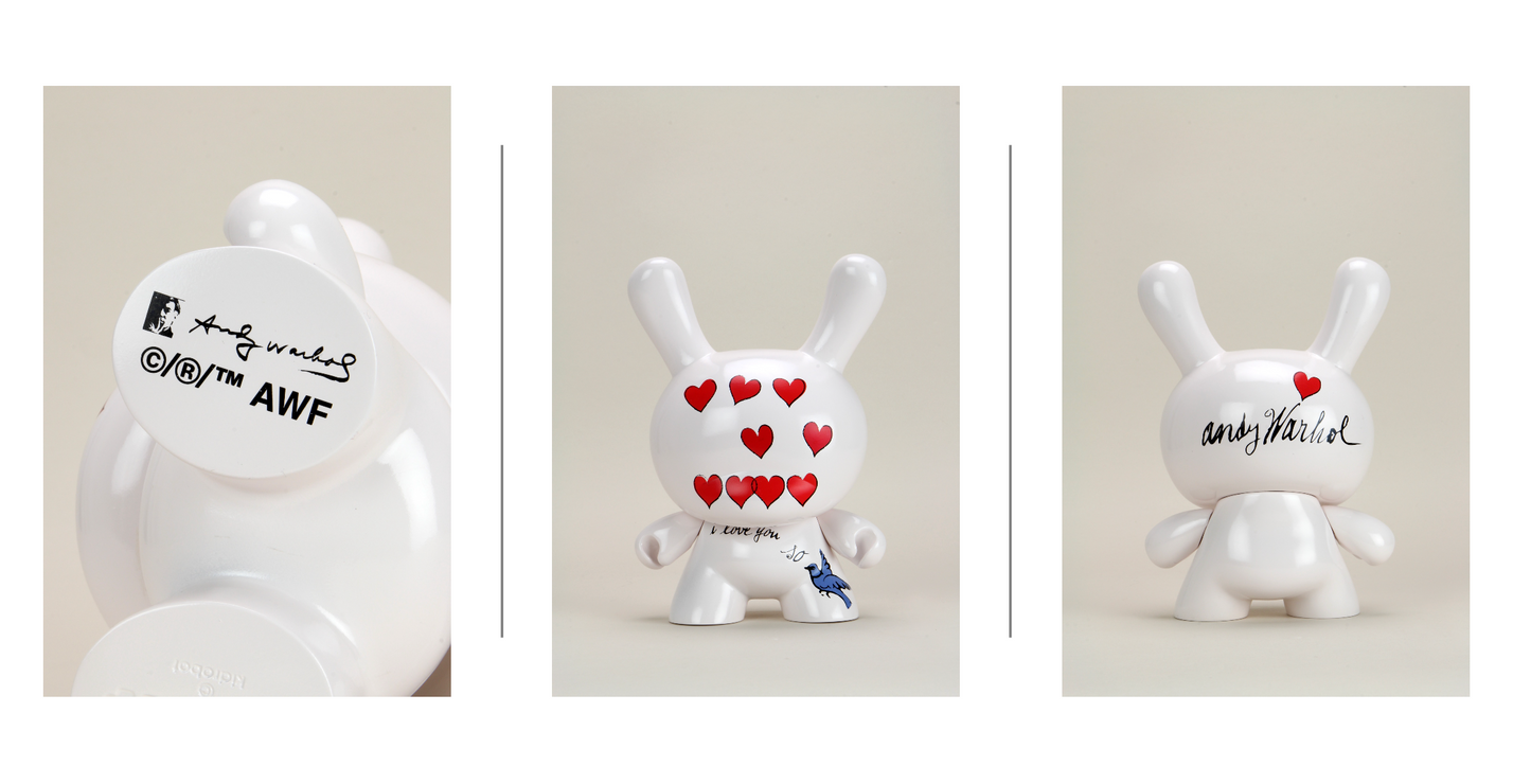 Warhol Dunny "I Love You So..." - 8" Tall