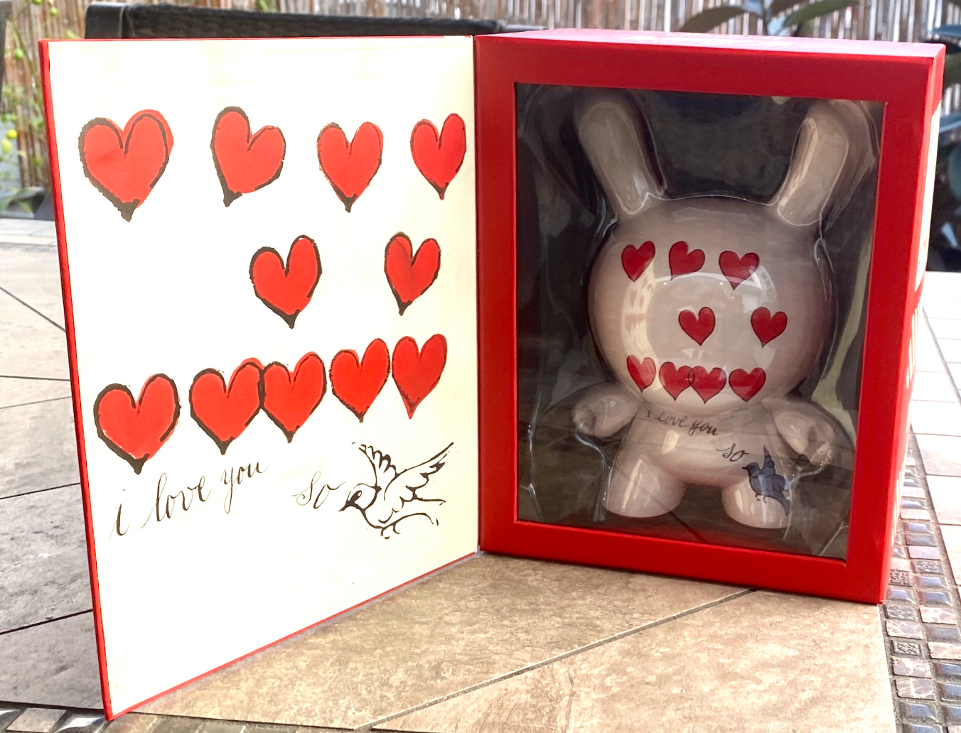 Warhol Dunny "I Love You So..." - 8" Tall