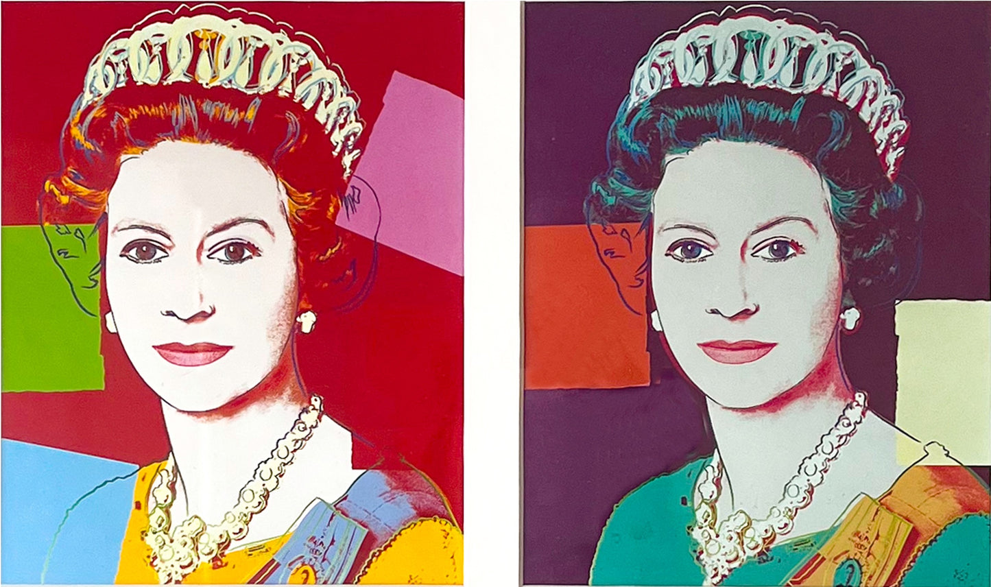Warhol Queen Elizabeth Print